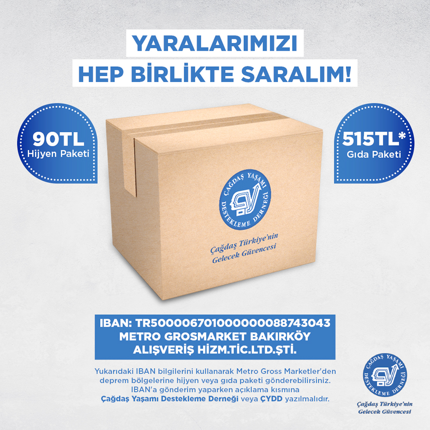 “Yaralarımızı hep birlikte saralım”