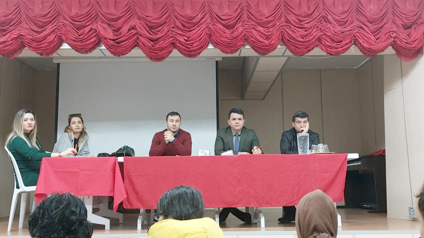 Çağrıbey Ortaokulu’nda dönem değerlendirmesi