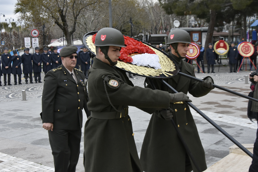 Çanakkale Zaferi’nin 108. yılı kutlandı, şehitlerimiz anıldı