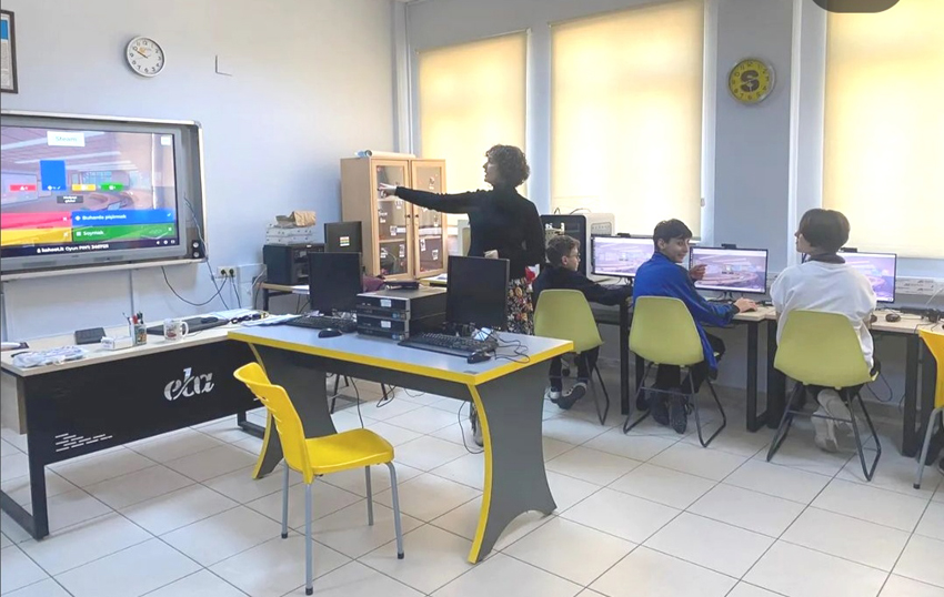 Yunus Emre Ortaokulu’nda Kahoot etkinliği
