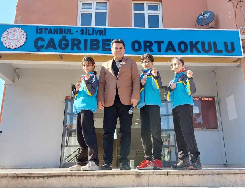 Çağrıbey öğrencilerinin Karate başarısı