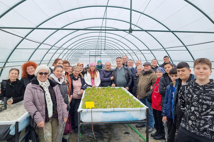 Tarım Lisesi öğrencileri, Tıbbi Aromatik Bitkiler Kursu’na katıldı