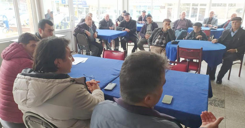 Değirmenköy ve Fenerköylü çiftçilere bilgilendirme