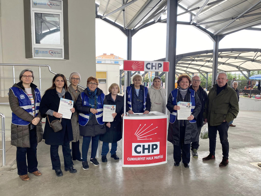CHP Kadın Kolları bilgilendirmelerine devam etti