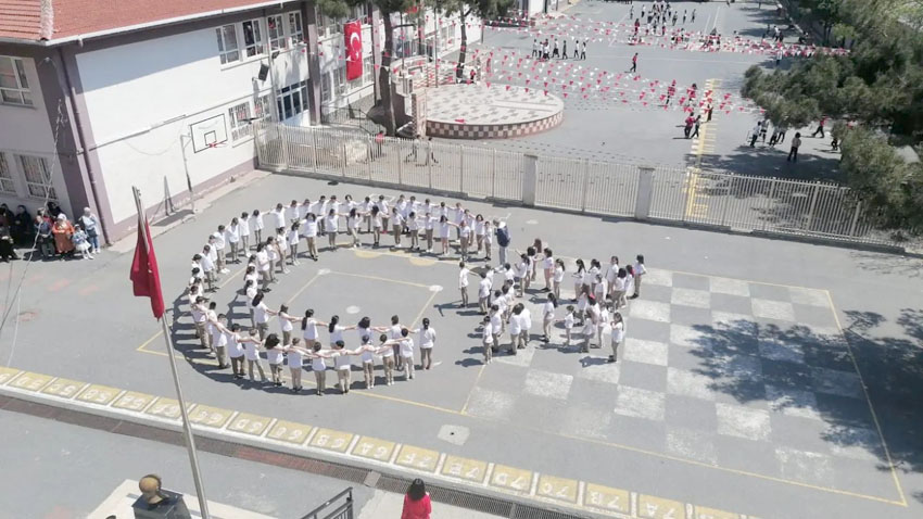 Çağrıbey Ortaokulu’nda bayram