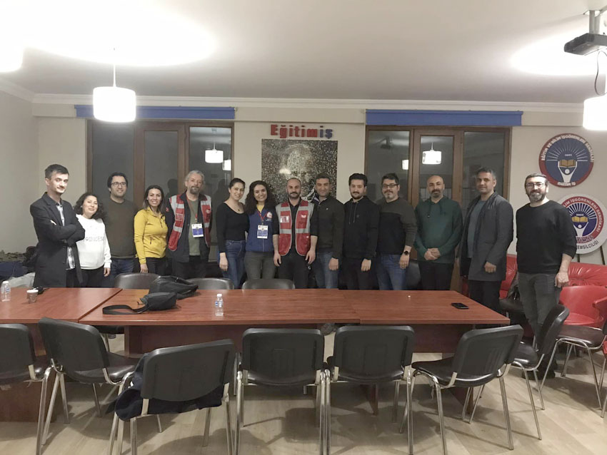 Afet Gönüllüleri Organizasyonu eğitimi düzenlendi