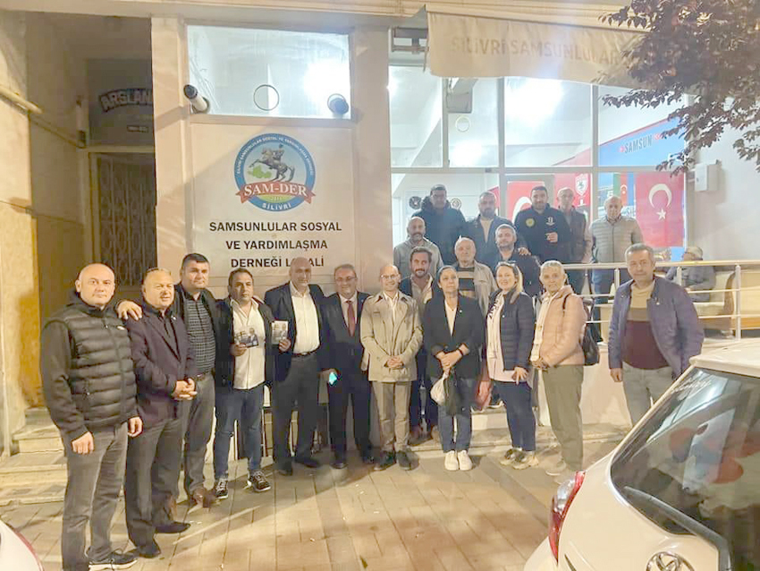 Samsunlularla bir araya geldiler