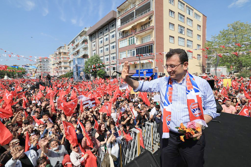 İmamoğlu: Yalanlarını, iftiralarını yüzlerine çalacağız