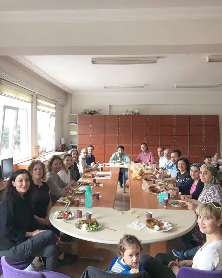 Sarıbekir öğretmenleri İngilizce öğreniyor