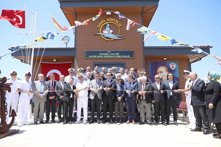 Silivri Sahil Güvenlik Komutanlığı Binası hizmete açıldı