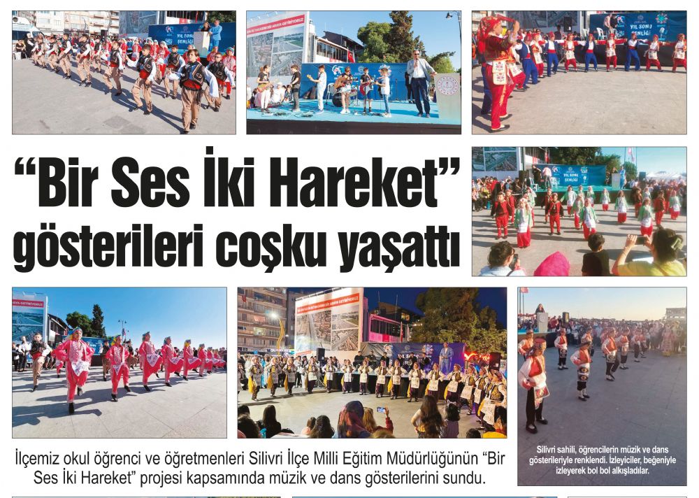 “Bir Ses İki Hareket” gösterileri coşku yaşattı