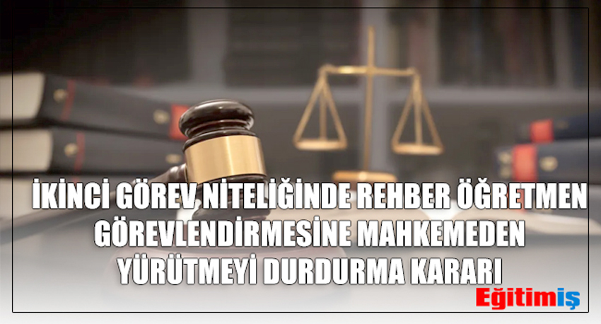 Mahkemeden yürütmeyi durdurma