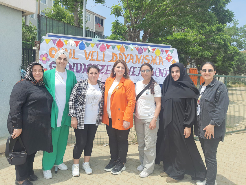 Çanta’da Okul Veli Dayanışma kermesine katıldılar