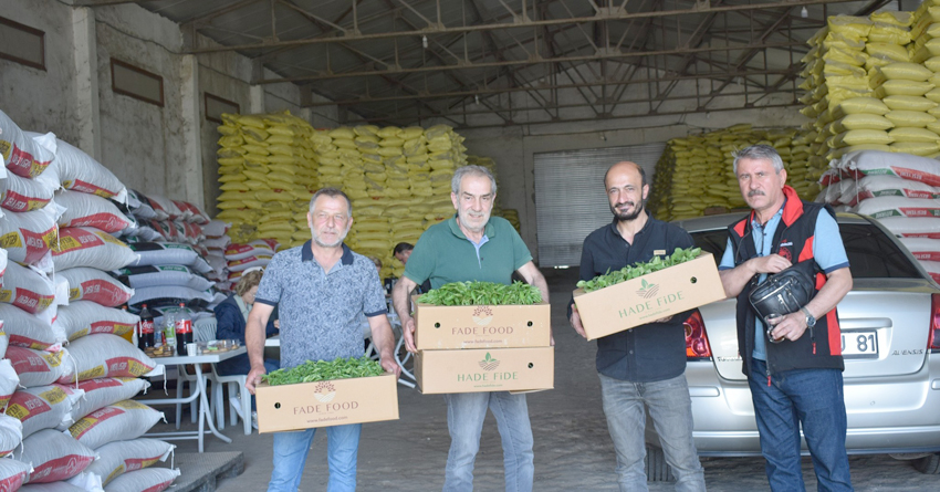 395 Bin Fide Silivrili çiftçilerle buluştu