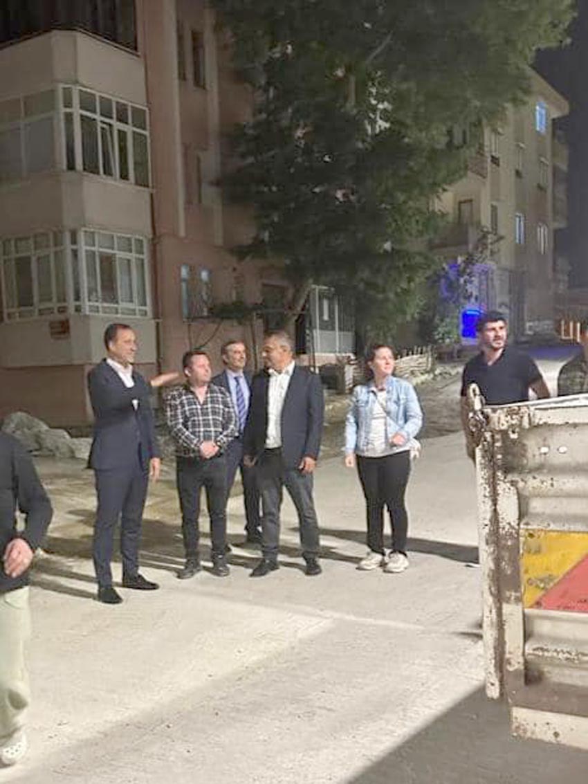 Çalışmaları yerinde takip ettiler