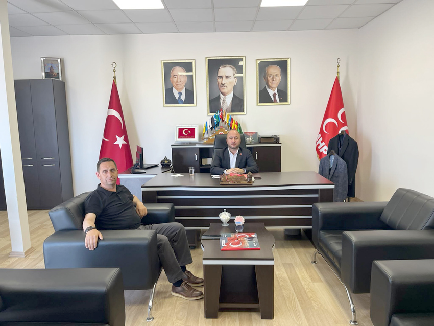 Yaman’dan İlçe Başkanlarına ziyaret