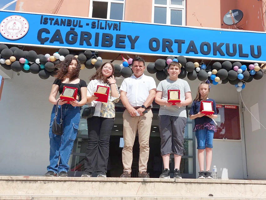 Çağrıbey birincileri ödüllendirildi