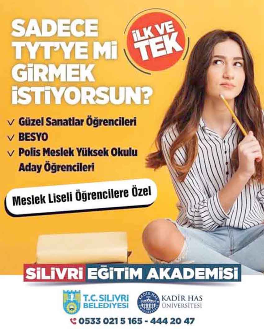 Silivri Eğitim Akademisi yeni sınıf açıyor