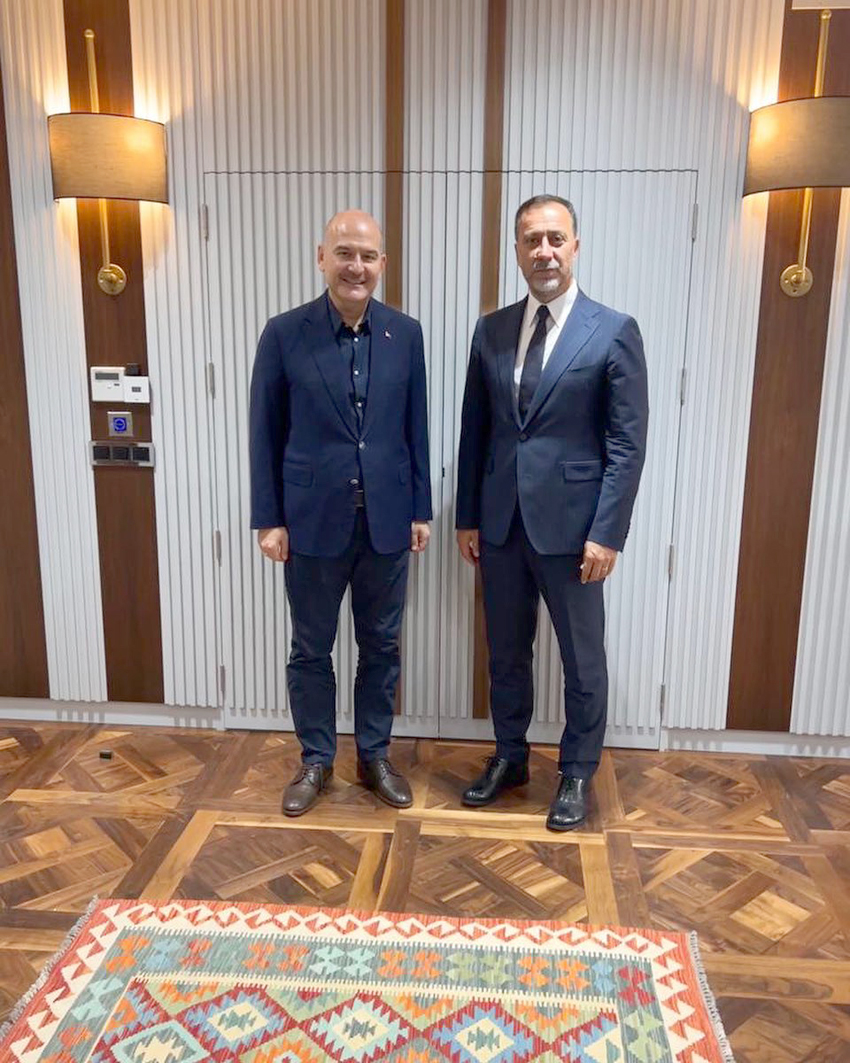 Başkan Yılmaz, Süleyman Soylu’yu ziyaret etti