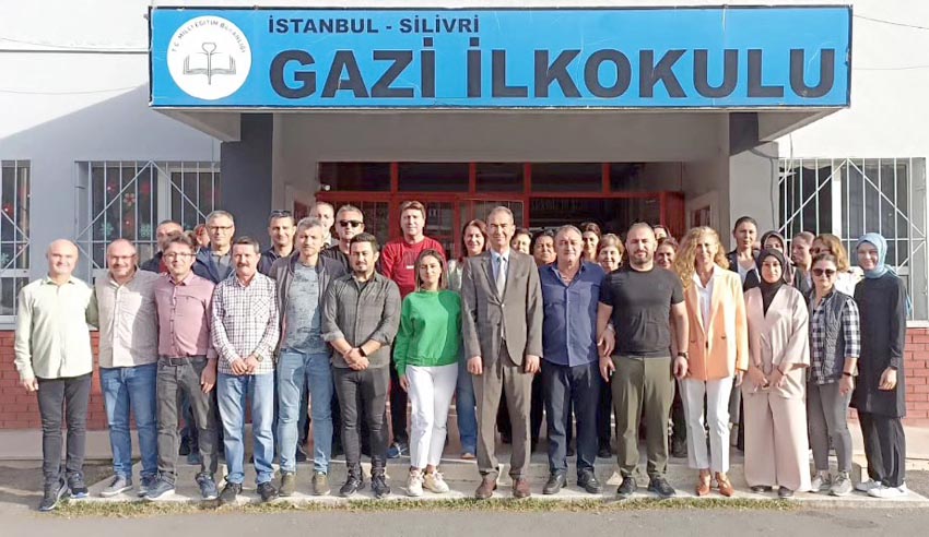 Haftanın ilk ders zilini Gazi İlkokulu’nda çaldı