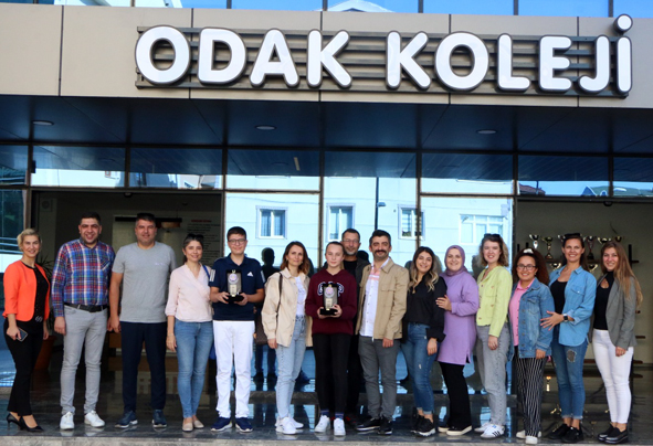 LGS birincileri ödüllendirildi