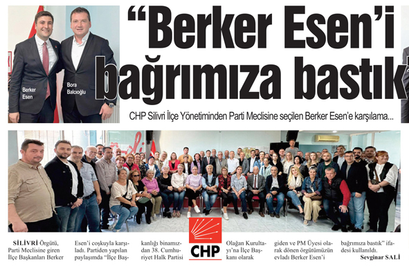 “Berker Esen’i bağrımıza bastık”