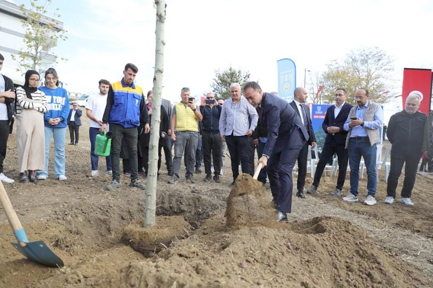 Cumhuriyet’imizin 100. yılında 100 çınar toprakla buluştu