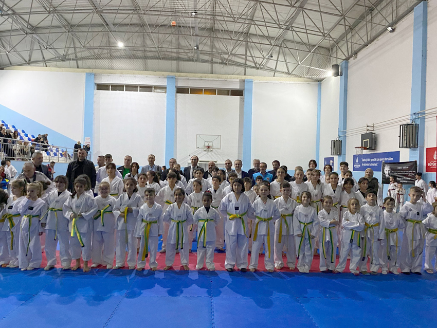 Bir kuşak sınavı daha başarıyla verildi
