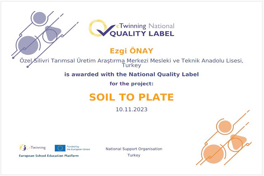 TÜRAM Lisesine Ulusal Kalite Etiketi