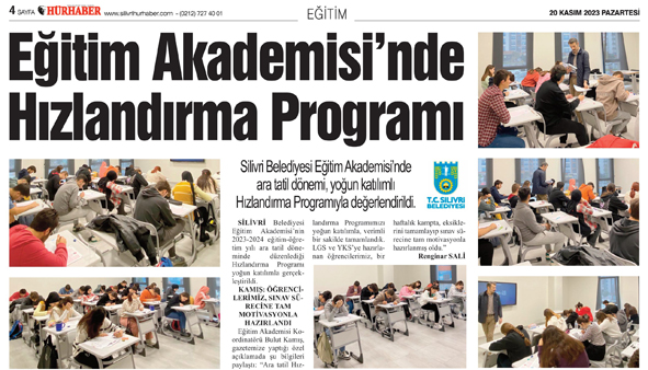 Eğitim Akademisi’nde Hızlandırma Programı