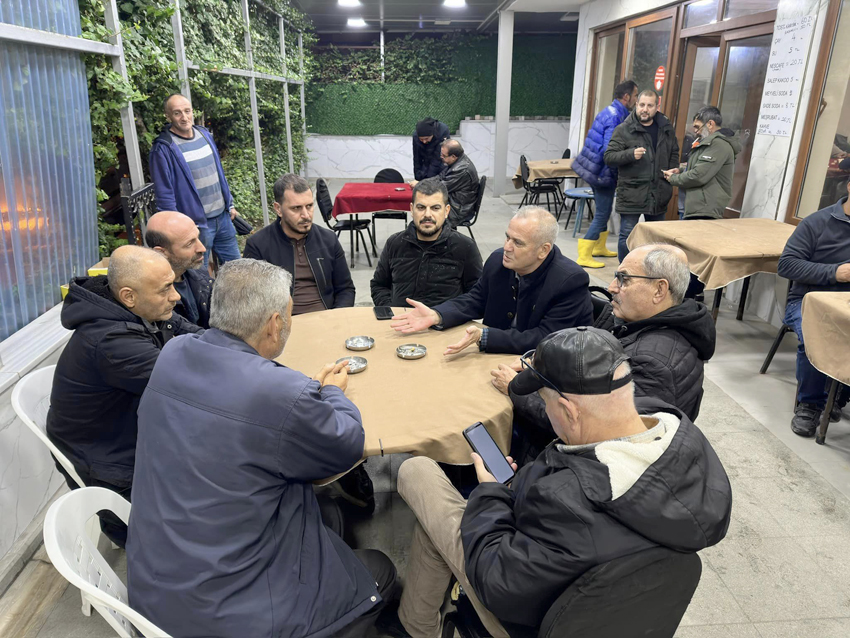 Barlas, çalışmalarına devam ediyor