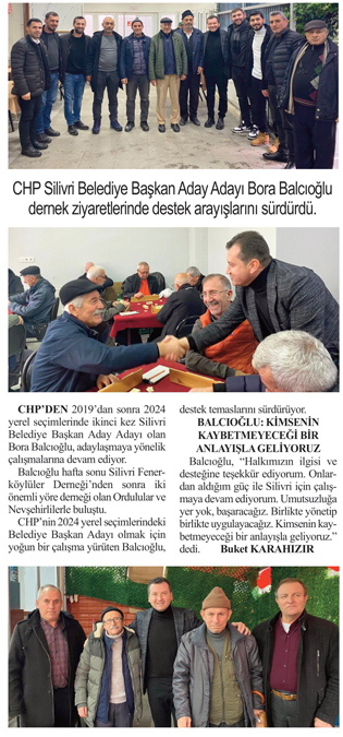 Balcıoğlu: Kimsenin kaybetmeyeceği bir anlayışla geliyoruz
