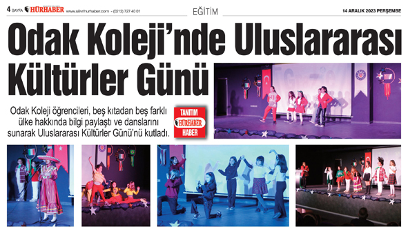 Odak Koleji’nde Uluslararası Kültürler Günü