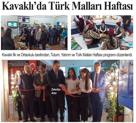 Kavaklı’da Yerli Malı Haftası