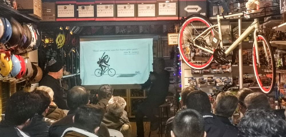 Bisikletçilerin Mebikom buluşması
