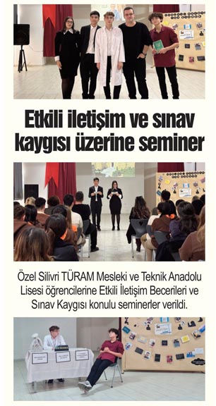 Etkili iletişim ve sınav kaygısı üzerine seminer