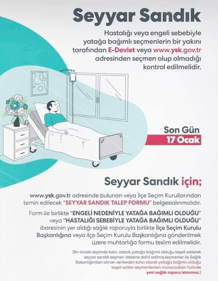 CHP’den Seyyar Sandık talebi açıklaması