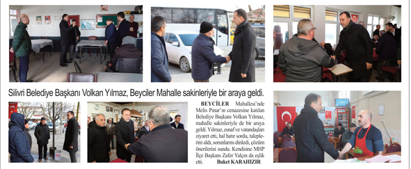 Beyciler esnaf ve vatandaşlarıyla buluştu