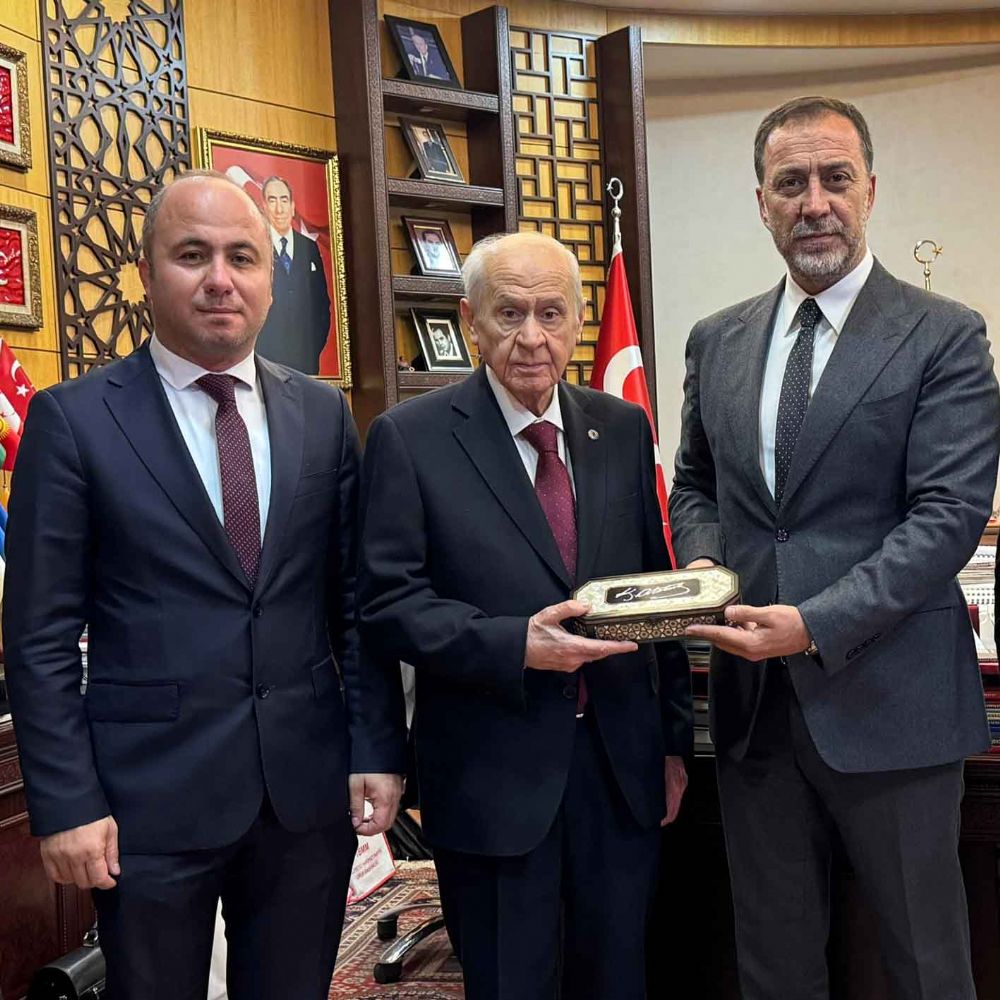 Devlet Bahçeli’yi ziyaret ettiler