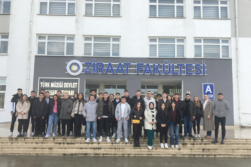 Tekirdağ Namık Kemal Üniversitesi’ni ziyaret ettiler