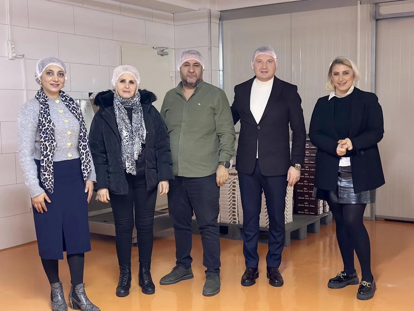Bora Balcıoğlu fabrika  ziyaretlerini sürdürdü
