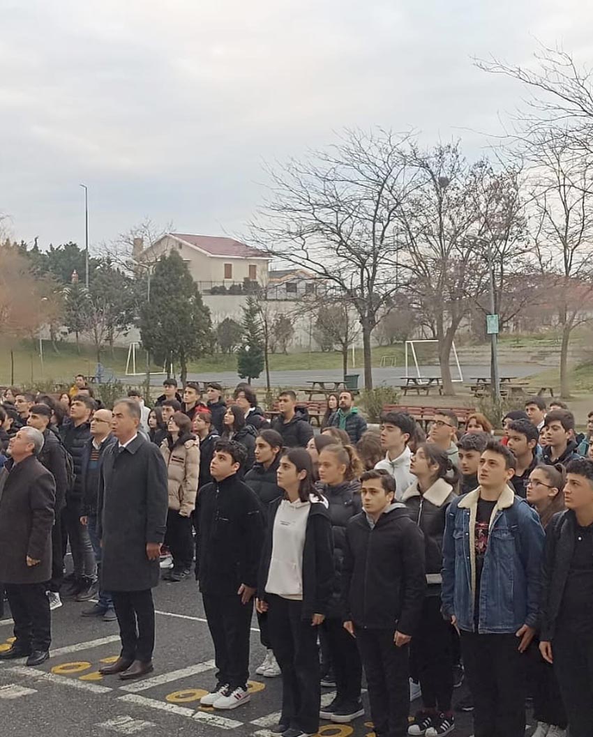 İkinci dönemin ilk ders zilini Atatürk Lisesi’nde çaldı