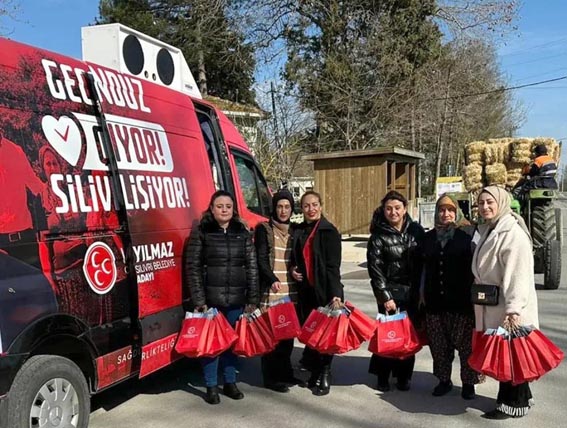 MHP’li kadınlar Küçüksinekli’de