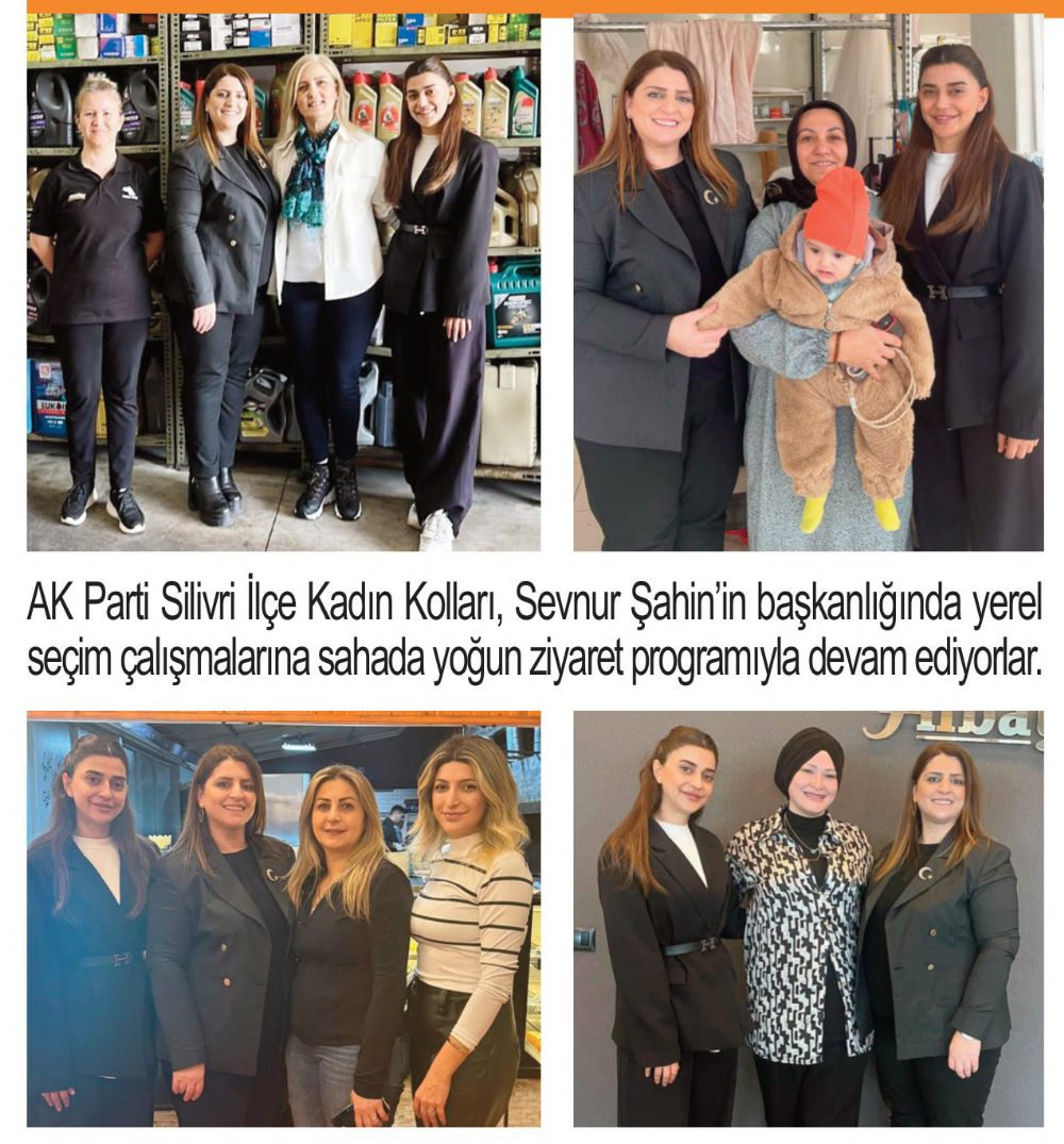AK Parti Kadın Kolları sahada