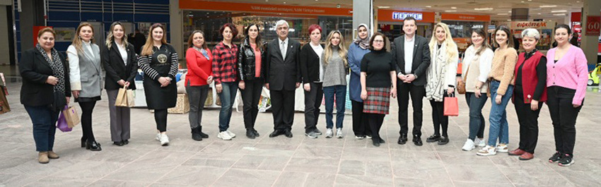 Balcıoğlu’ndan üretken kadınlara destek
