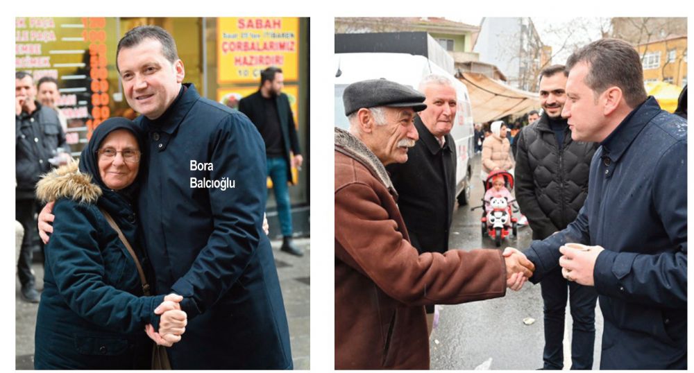 Balcıoğlu, esnaf ve vatandaşlarla buluştu