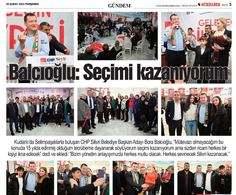 Balcıoğlu: Seçimi kazanıyorum