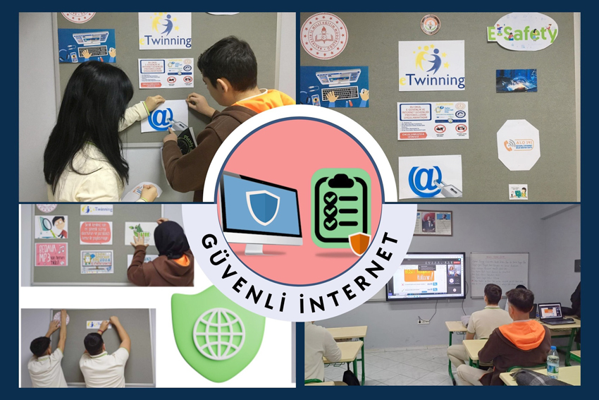 Güvenli İnternet Günü’nde eğitim verildi