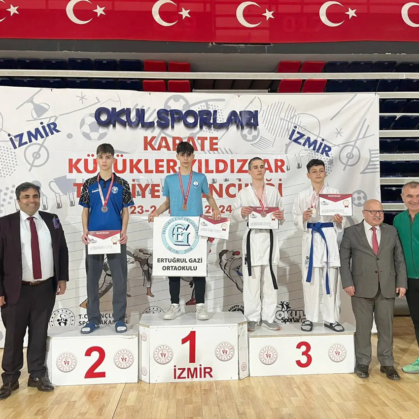 Karate Türkiye Şampiyonu oldu