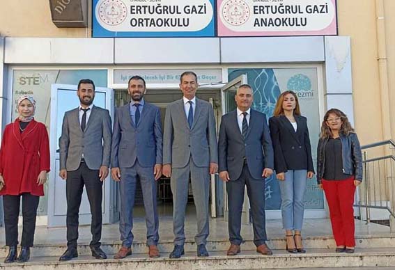 Ders zilini Ertuğrul Gazi Ortaokulu’nda çaldı